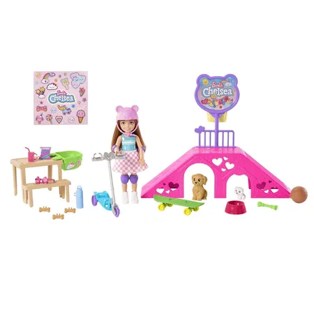 Barbie Chelsea Skatepark Spielset