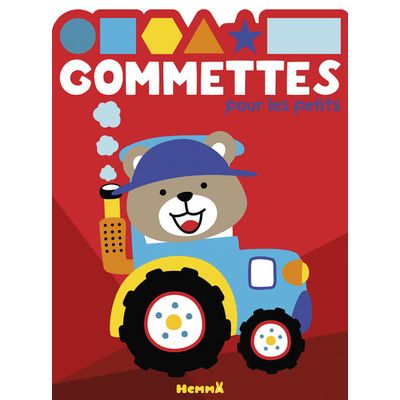 Gommettes pour les petits - Tracteur