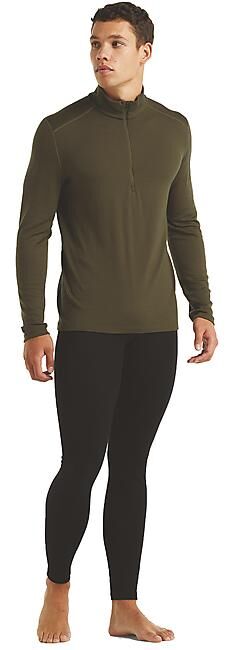ICEBREAKER - T-SHIRT ML DEMI ZIP 260 TECH HALF ZIP M