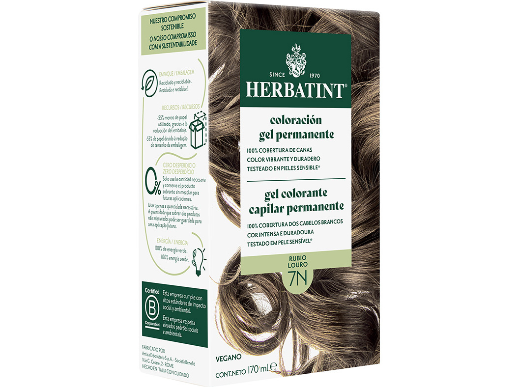COLORAÇÃO HERBATINT LOURO N7 150ML