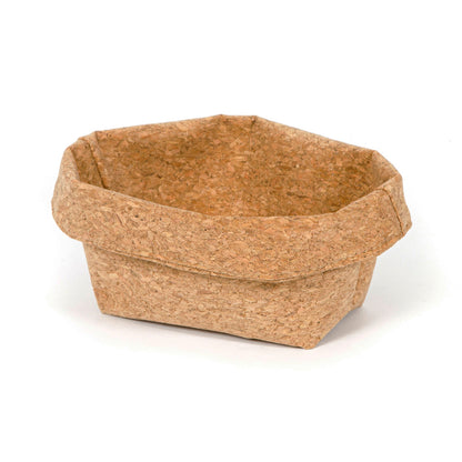 Panier de rangement souple en liège Cork