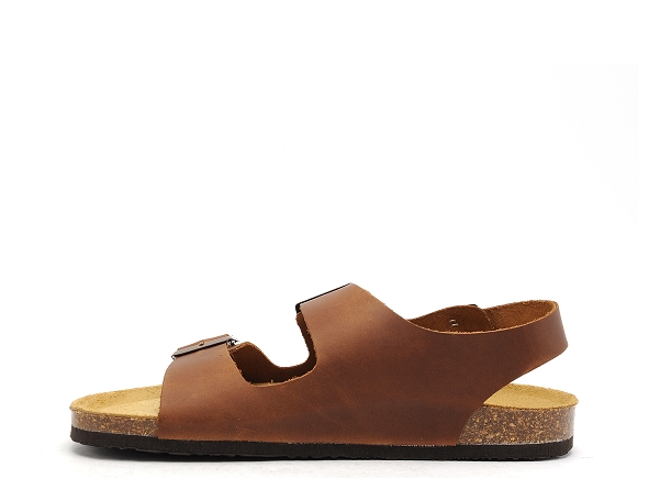 Plakton nu pieds homme baku marron