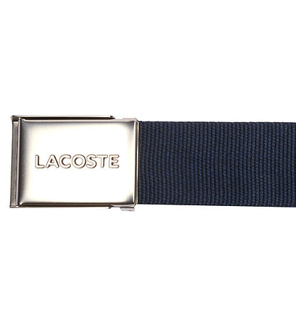 Lacoste B?lte - Webbing - Navy Blue