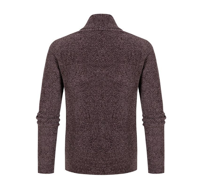 Lefitt - Melange open voorkant vest