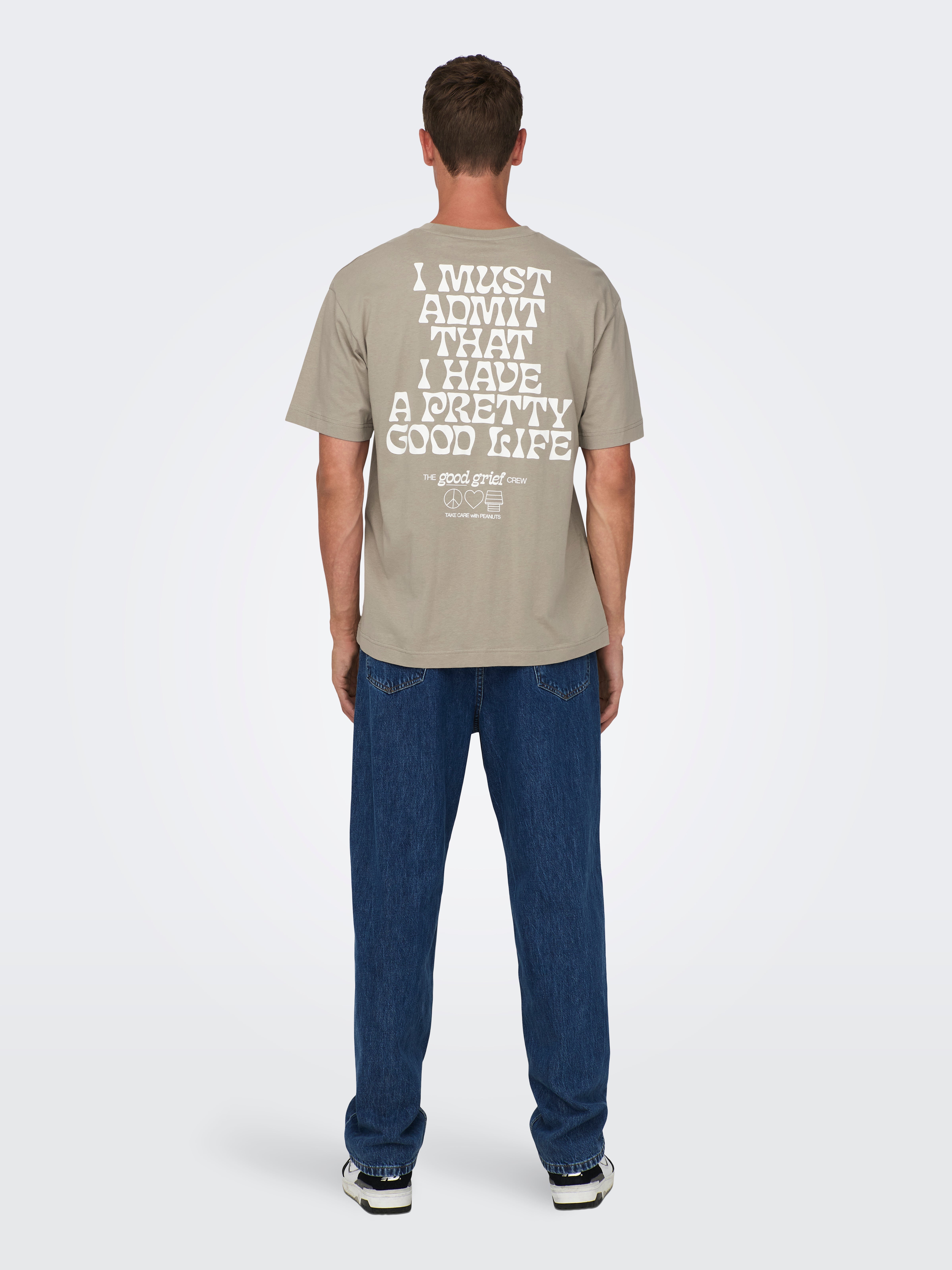 ONSPEANUTS T-shirt Vintage Khaki