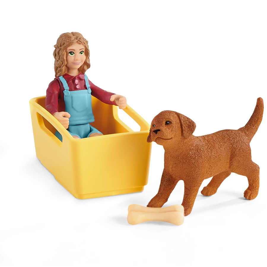 schleich® Farm World - Bollerwagen-Ausflug 42543