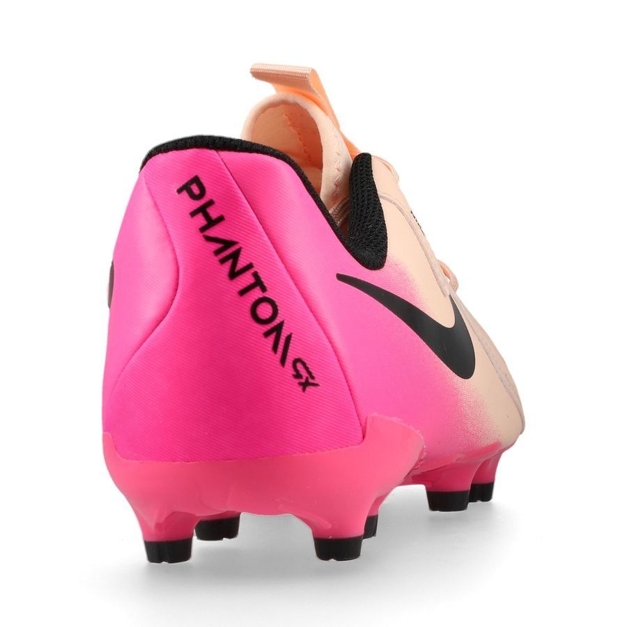 Nike Phantom GX II Academy MG Prism - Rouge foncé/Noir/Rose Enfant