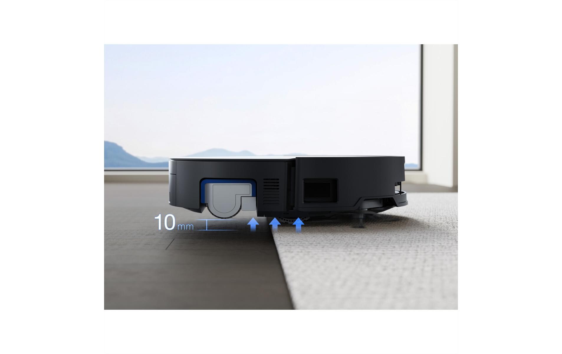 Saug- und Wischroboter Deebot X8 Omni Schwarz<br>Ecovacs Deebot X8 Omni 0.22 l Staubbeutel Schwarz