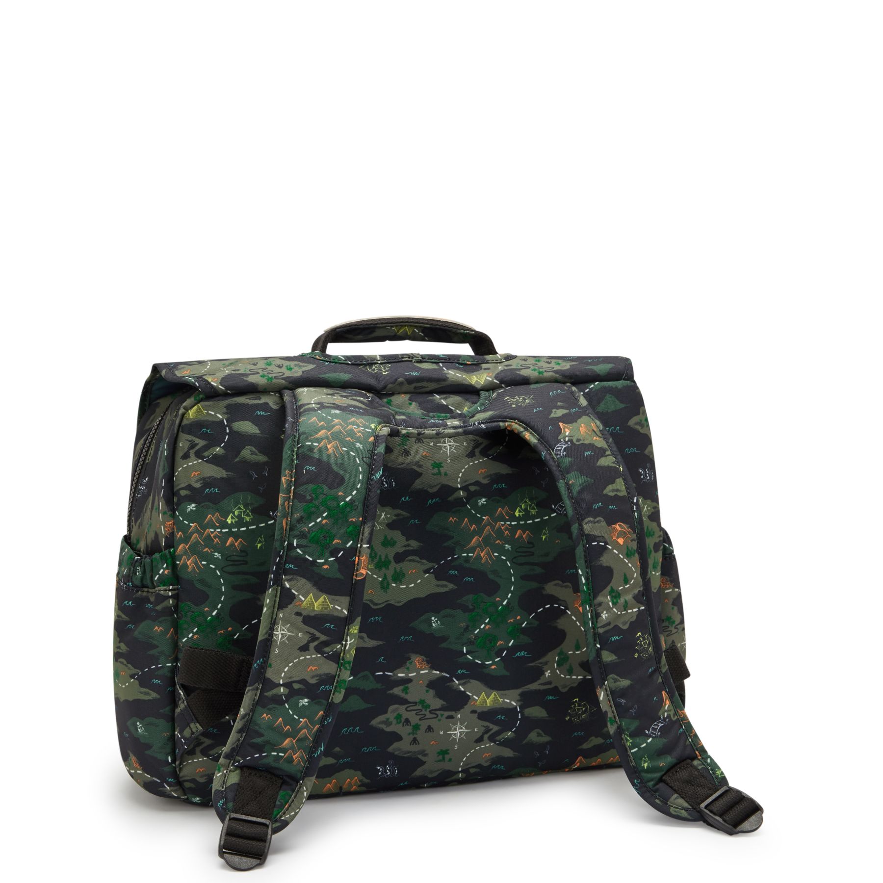 CODIE M  Cartable de taille moyenne avec bretelles rembourrées ajustables - Camo Treasure
