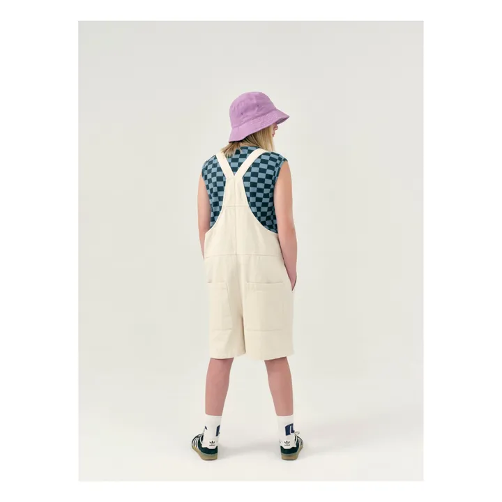 Main Story Salopette Courte Dungaree | Ecru