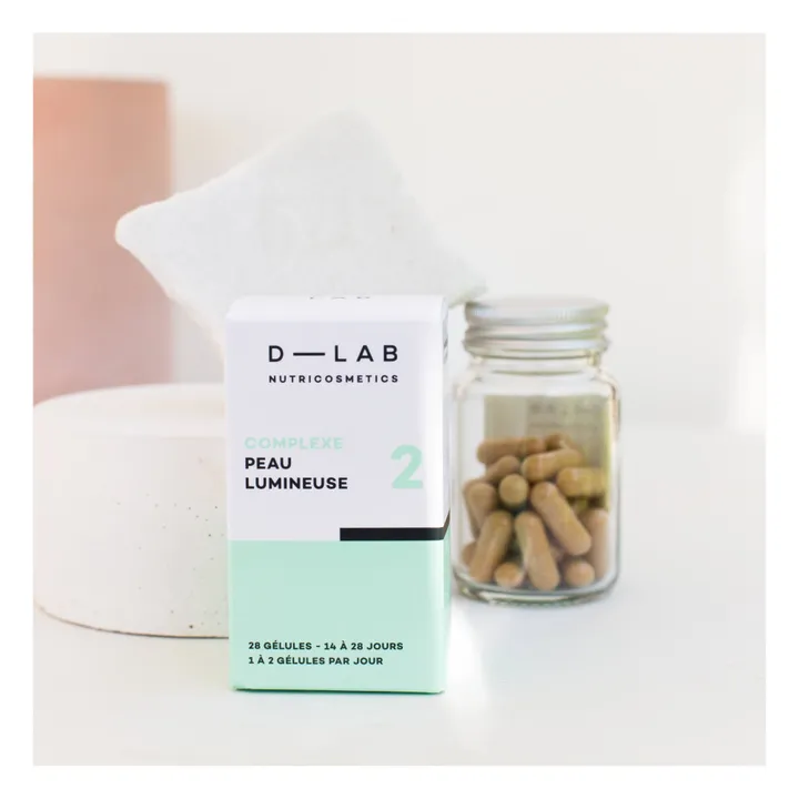 D-LAB NUTRICOSMETICS Complexe Peau Lumineuse Complément alimentaire - 1 mois