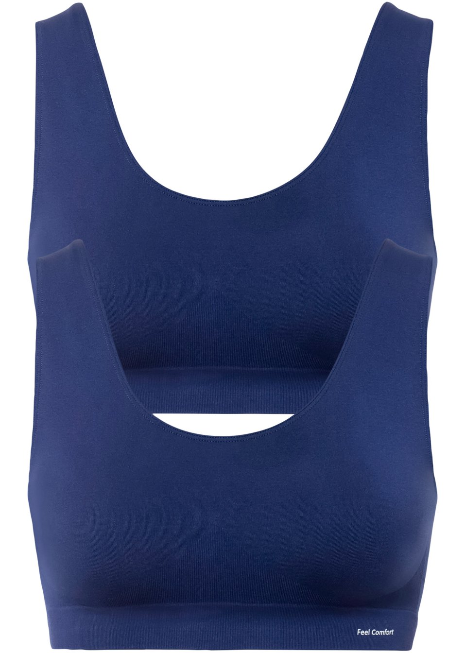 Lot de 2 brassières sans coutures Feel Comfort