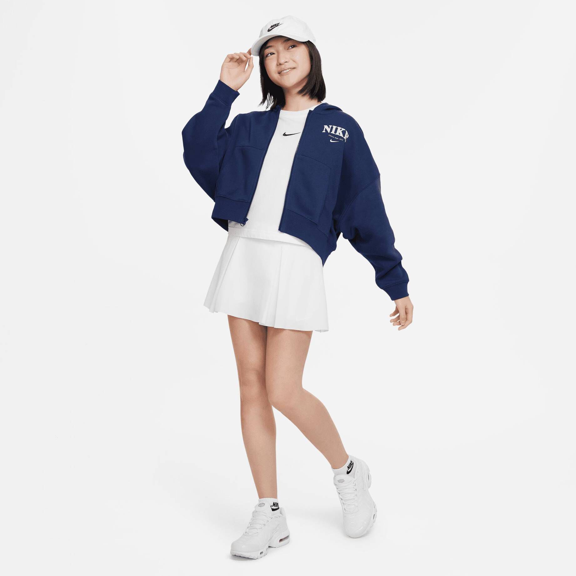 Nike| Mädchen NSW TREND FLEECE FZ HOODIE