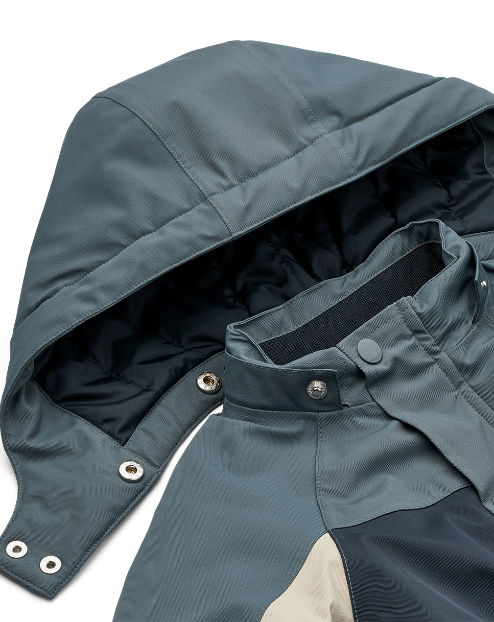 Schneeanzug SUNE in whale blue