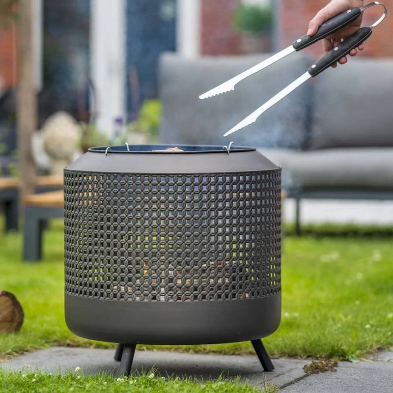 RedFire Vuurkorf Midland - Barbecuerooster - Zwart