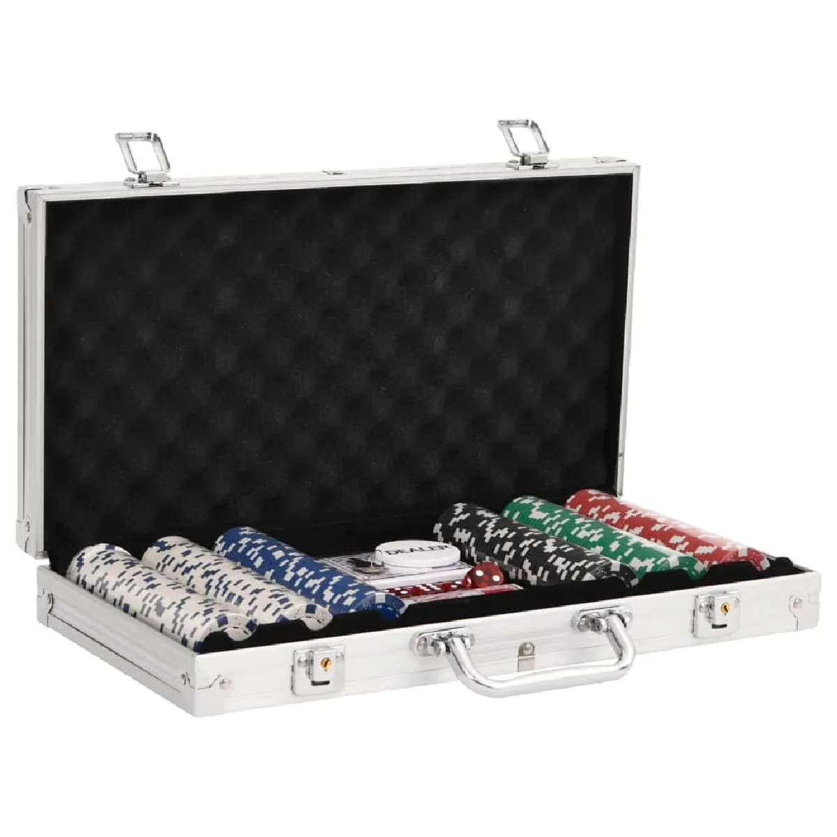vidaXL Jeu de jetons de poker - 300 pcs