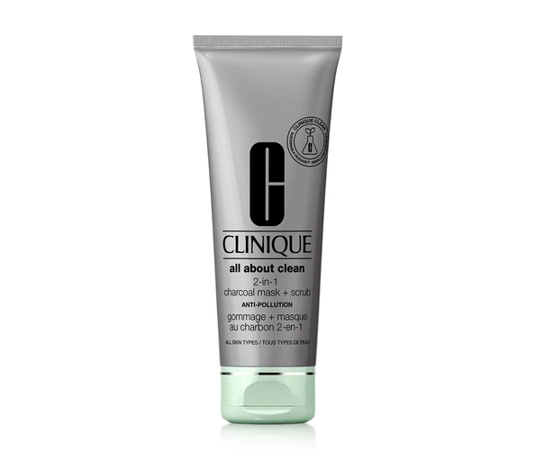 Clinique All About Clean Charcoal Scrub   Mask