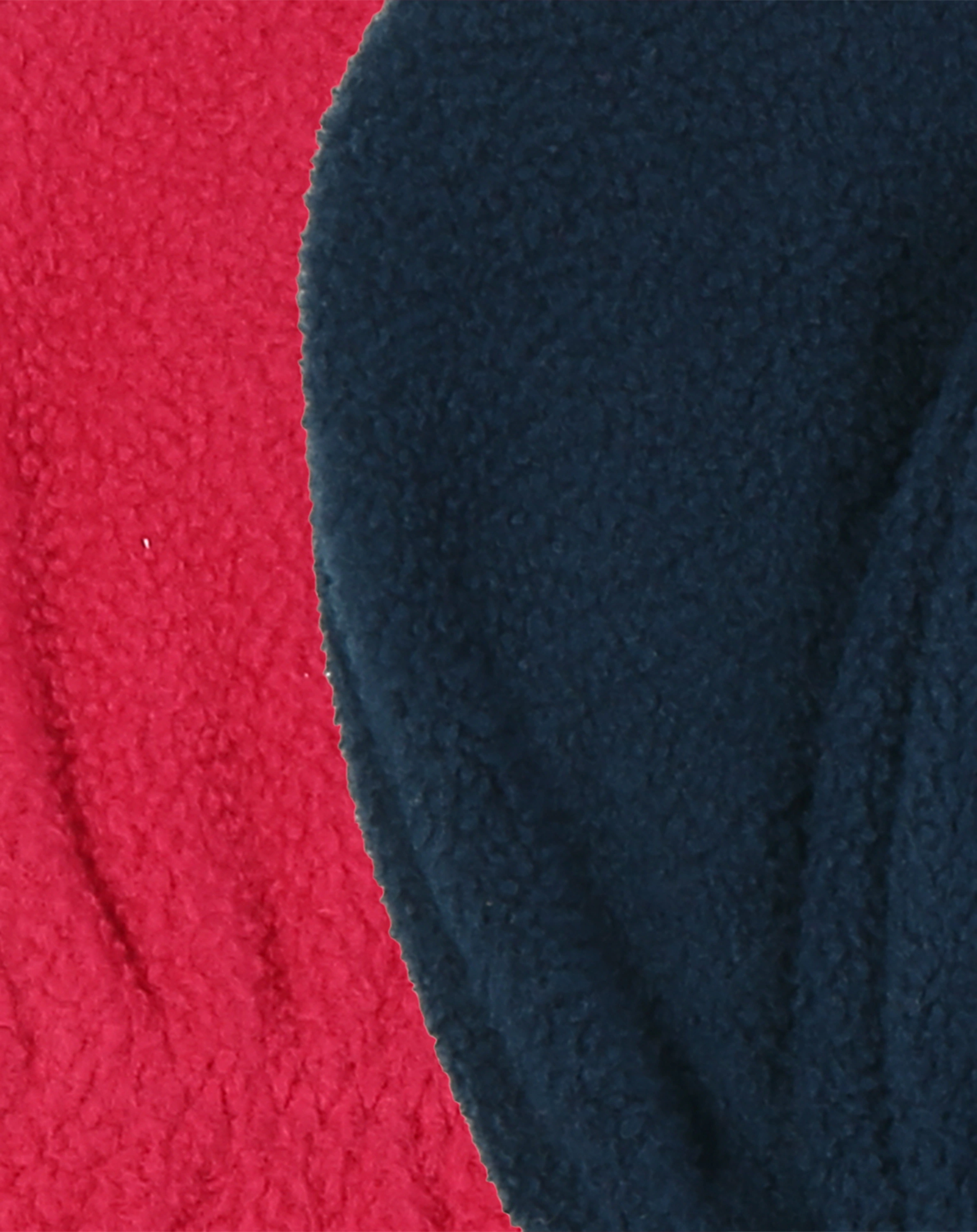 Fleece-Handschuhe STERNCHEN 2er-Pack in dunkelblau/pink