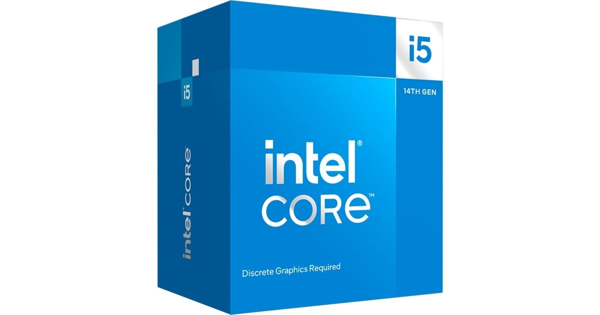 Intel®Core i5-14400, 2,5 GHz (4,7 GHz Turbo Boost) socket 1700 processor  (