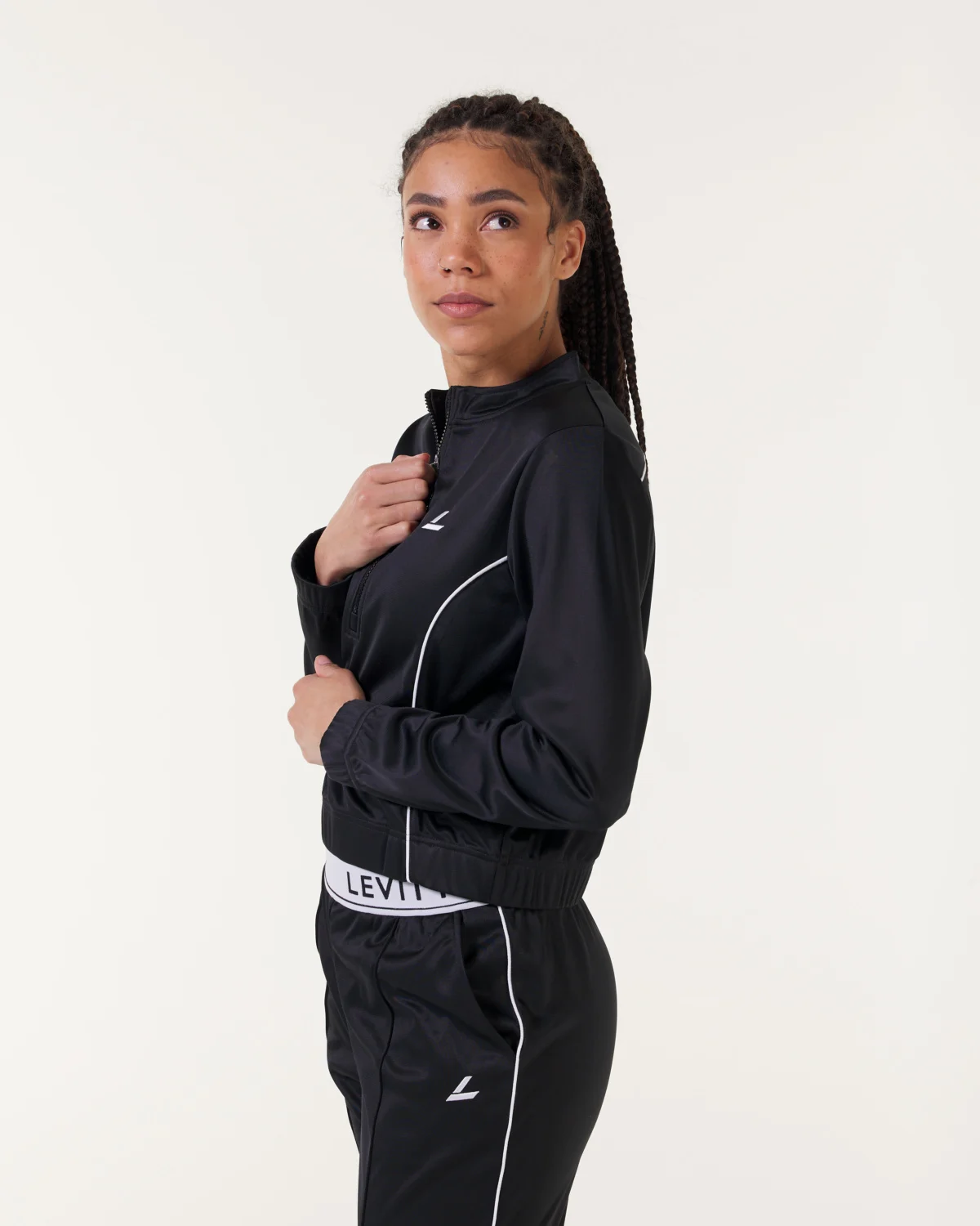 LEVITY Breeze Track Jacket Black