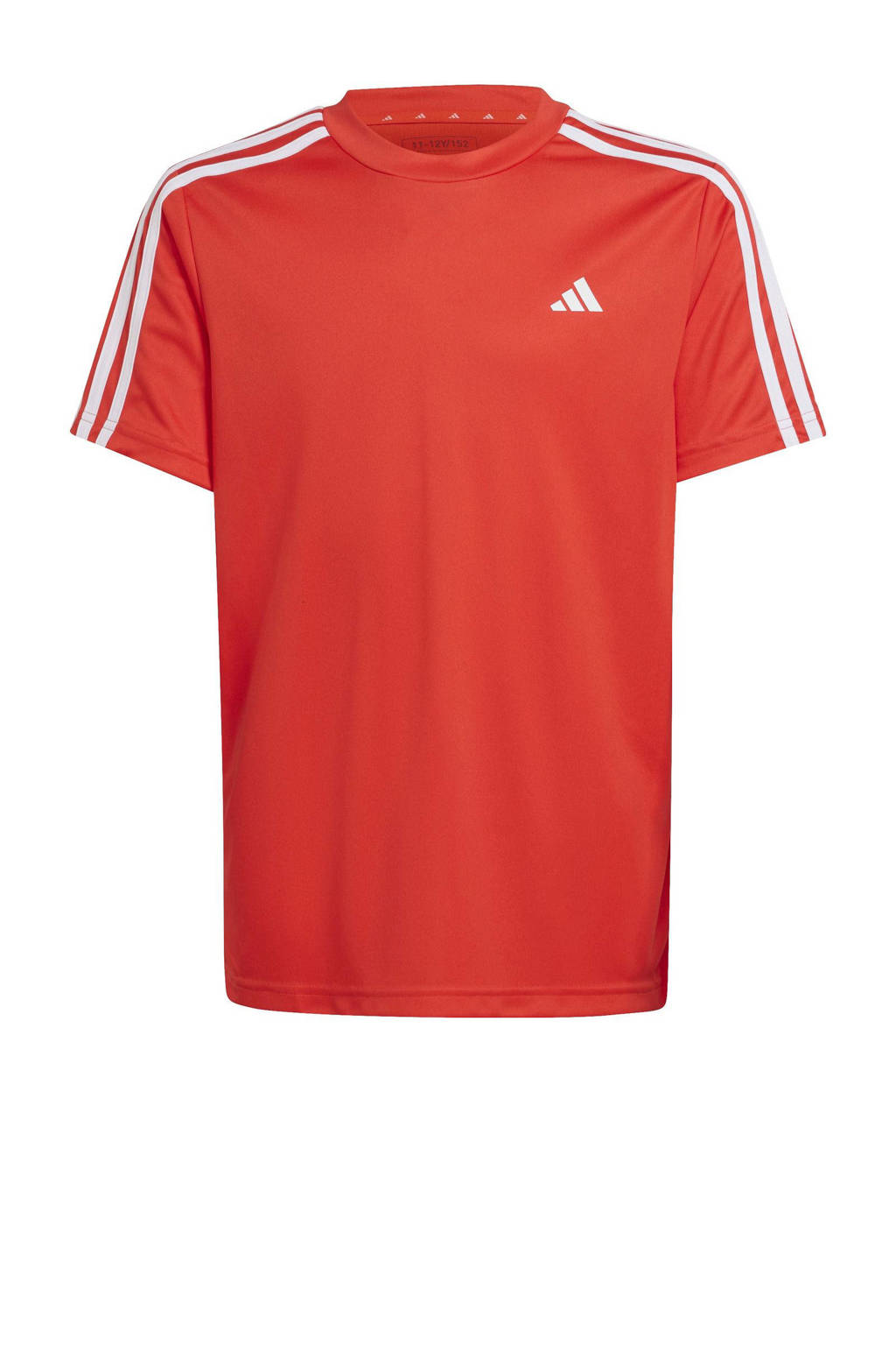 adidas T-shirt + short rood/zwart