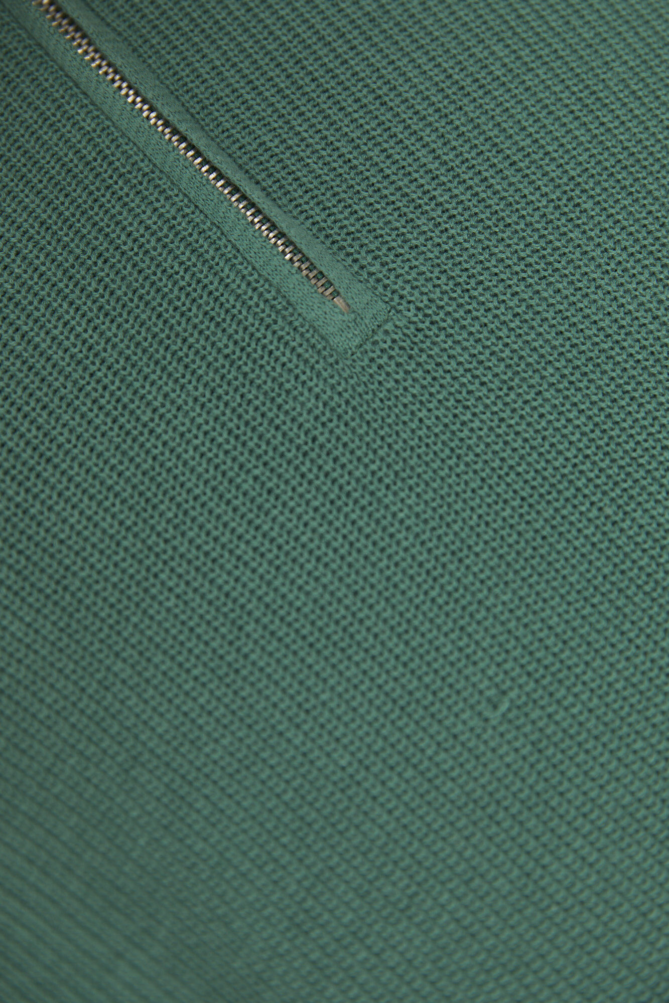 Suéter trucker de tricô perolado - verde