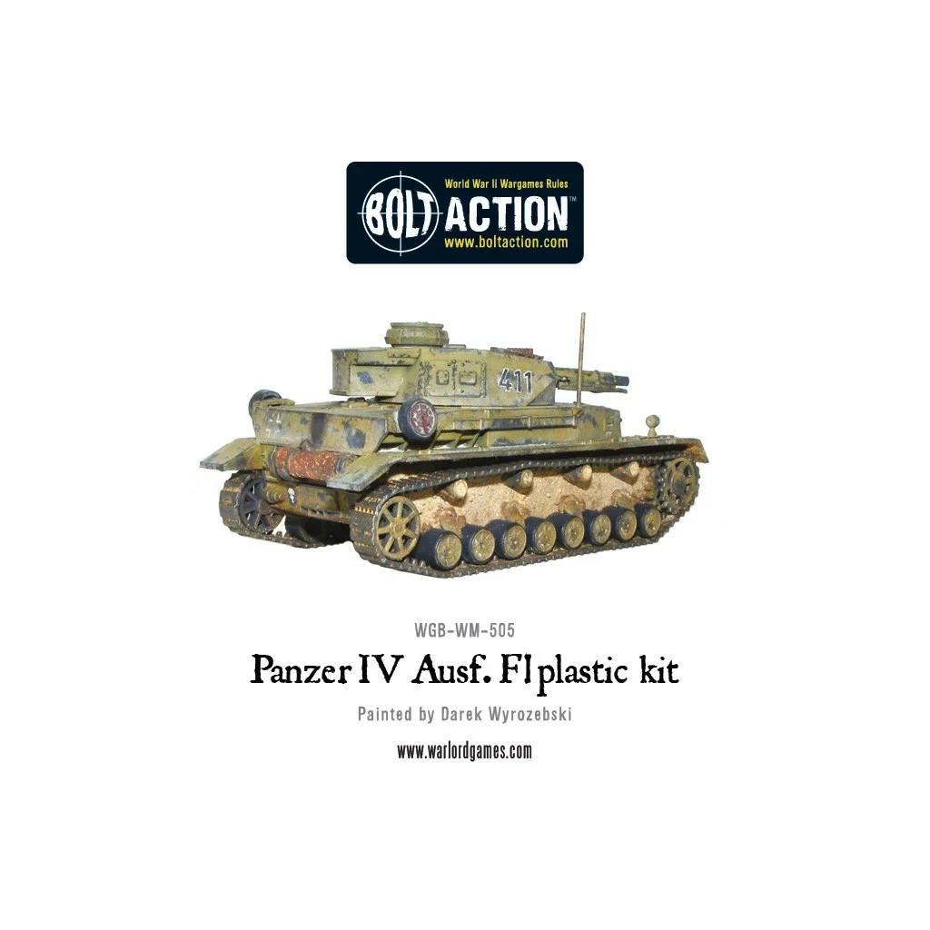 Bolt Action - German Panzer IV Ausf. F1/G/H Medium Tank