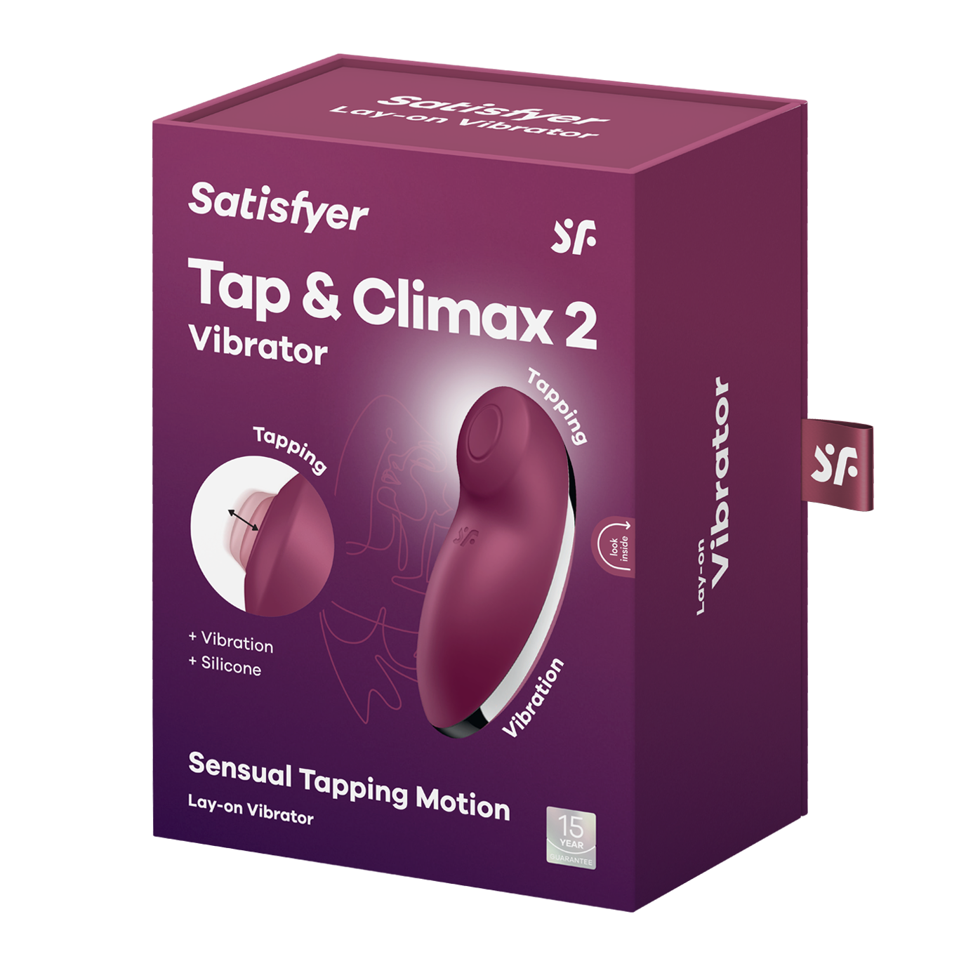Tap & Climax 2 Auflege Vibrator (4061504046044) - Rot