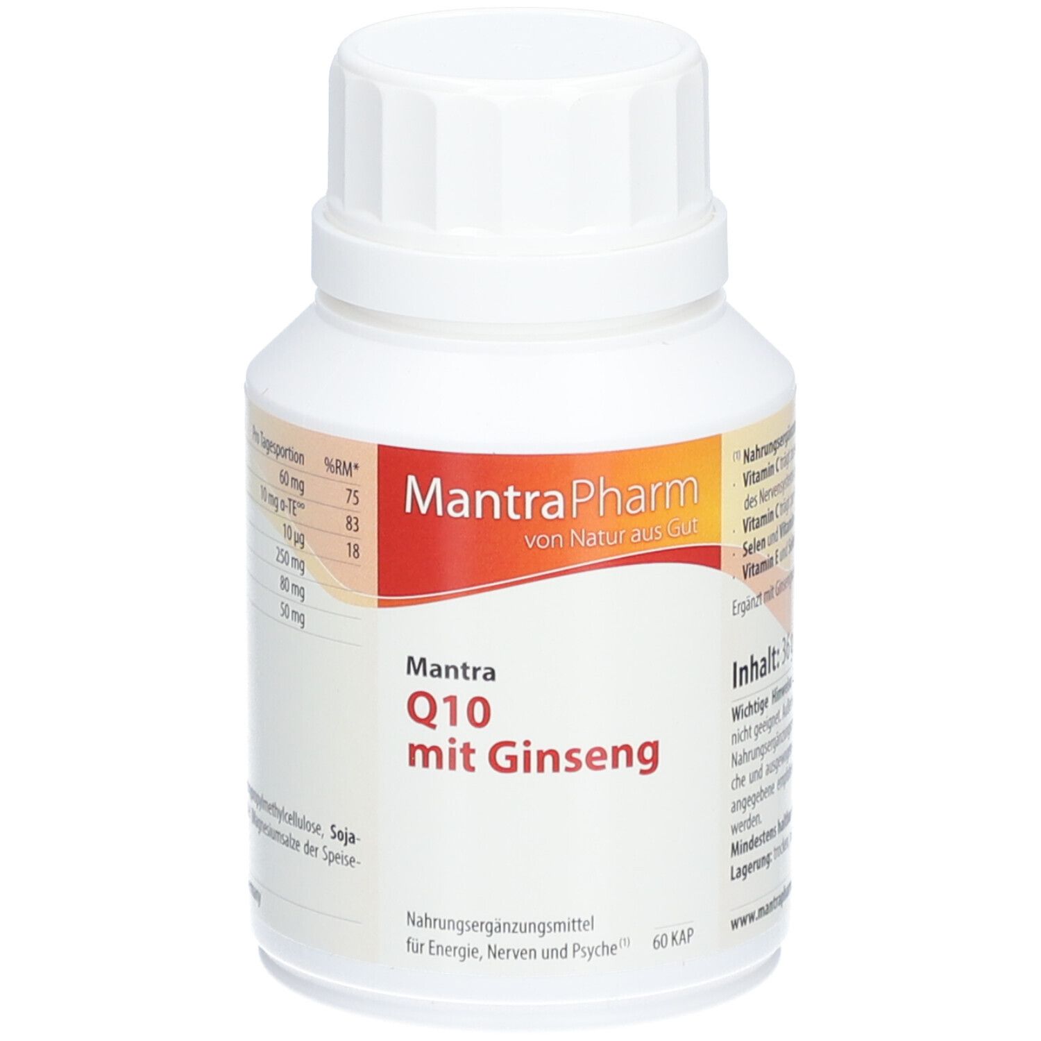 Mantra Q10 mit Ginseng