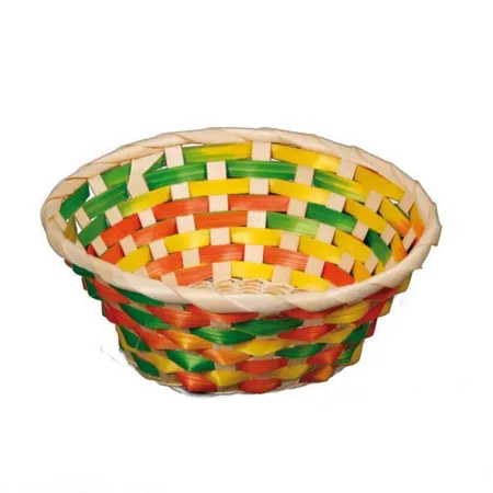 Idena Weidenkorb Multicolor Bambus, 21 x 8cm