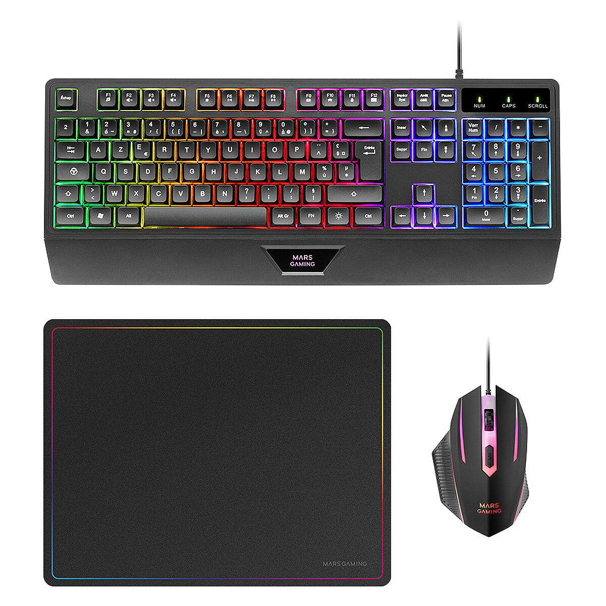 Mars Gaming Full Setup 2025 (Noir)