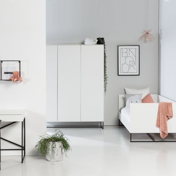 Kidsmill Modular 2 Kledingkast Wit 3-Deurs