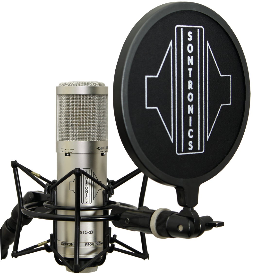 Sontronics STC-3X Pack Silver grootmembraan condensatormicrofoon