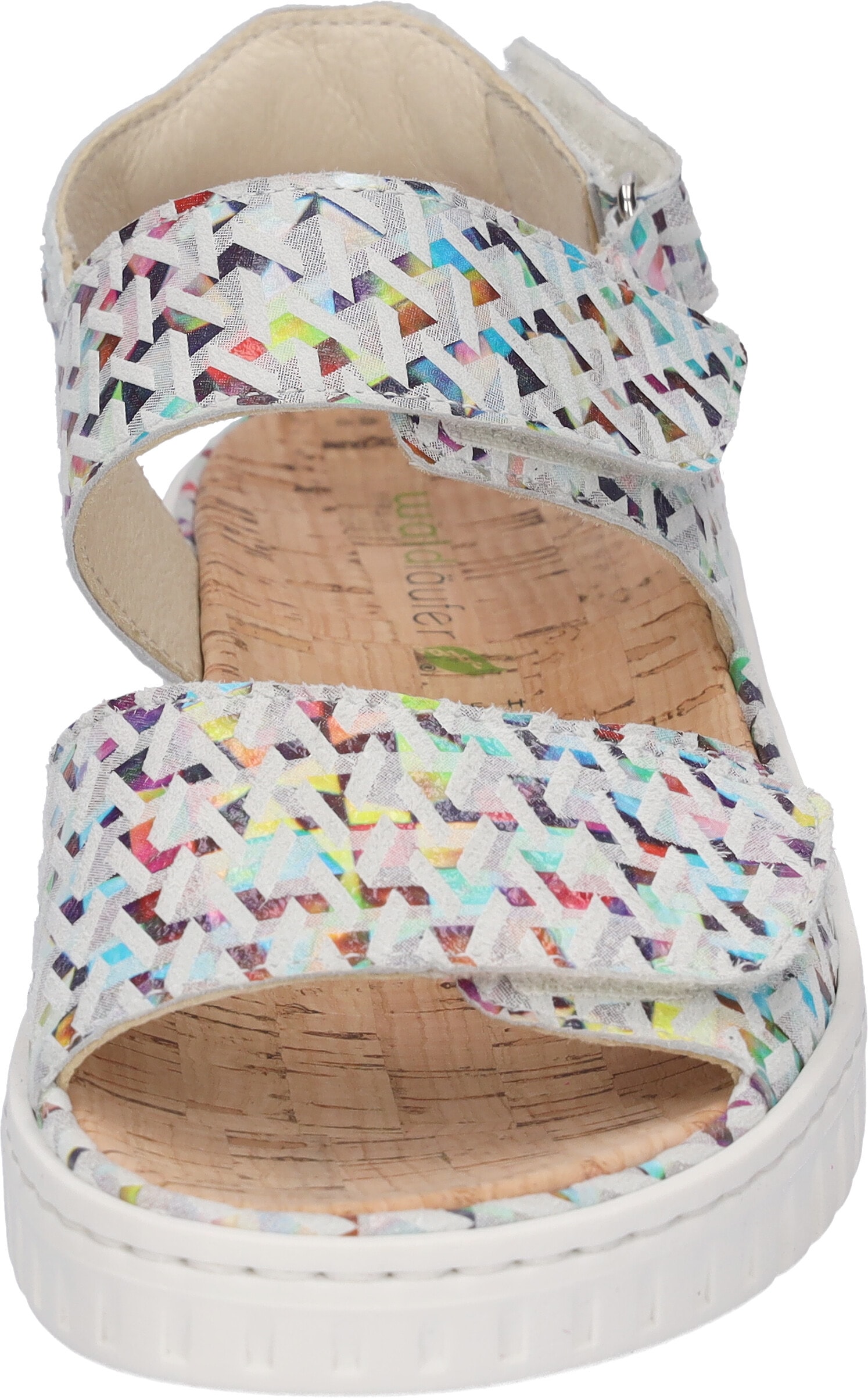 Waldläufer Keilsandalette »H-Willow«  , Sommerschuh, Sandale, Keilabsatz, mit Kork-Fussbett, Weite H