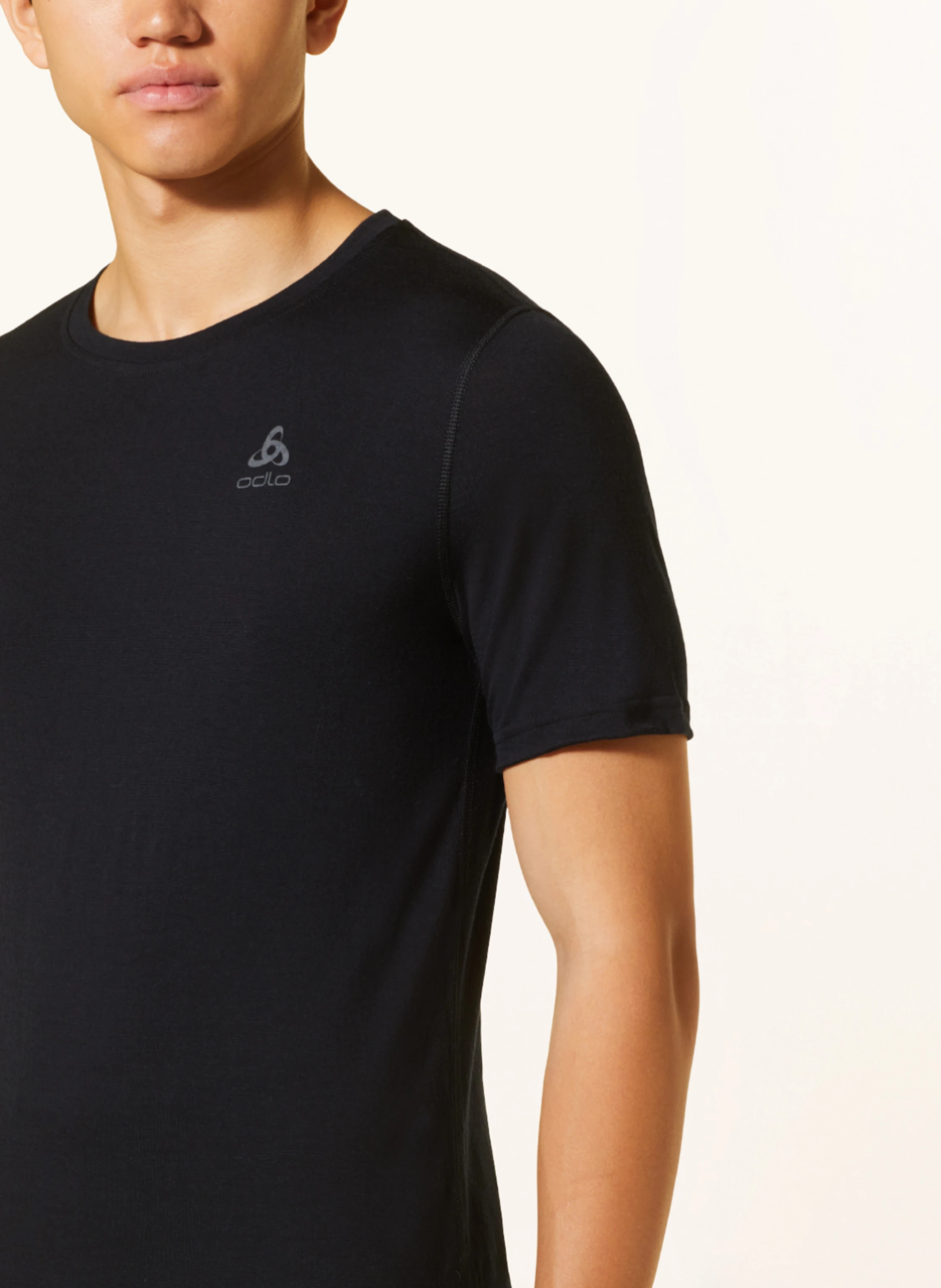 odlo T-Shirt aus Merinowolle