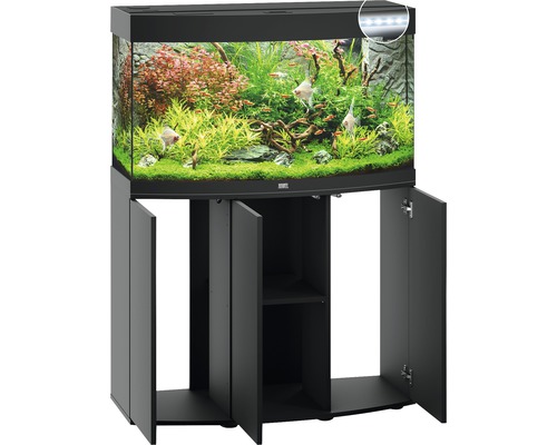 JUWEL Vision 180 SBX aquariumcombinatie met ledverlichting, filter, verwarming en zwarte kast