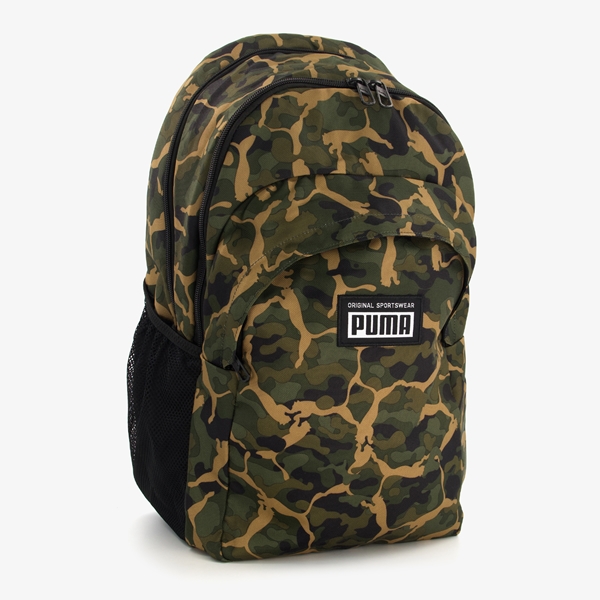 Puma Academy rugzak groen met camouflage print