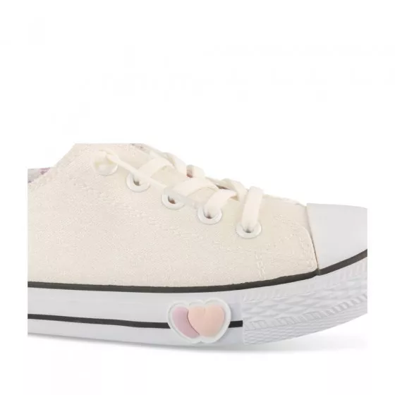 Baskets BLANC LOVELY SKULL