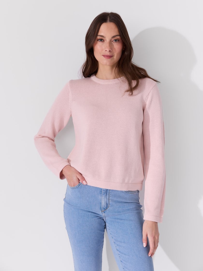 Malou genser Petal Pink