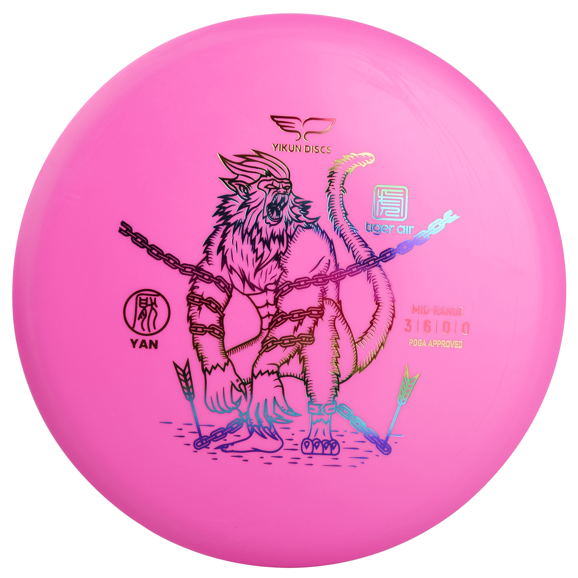 Yikun Disc Golf Mid-Range YAN - Fritidsleker