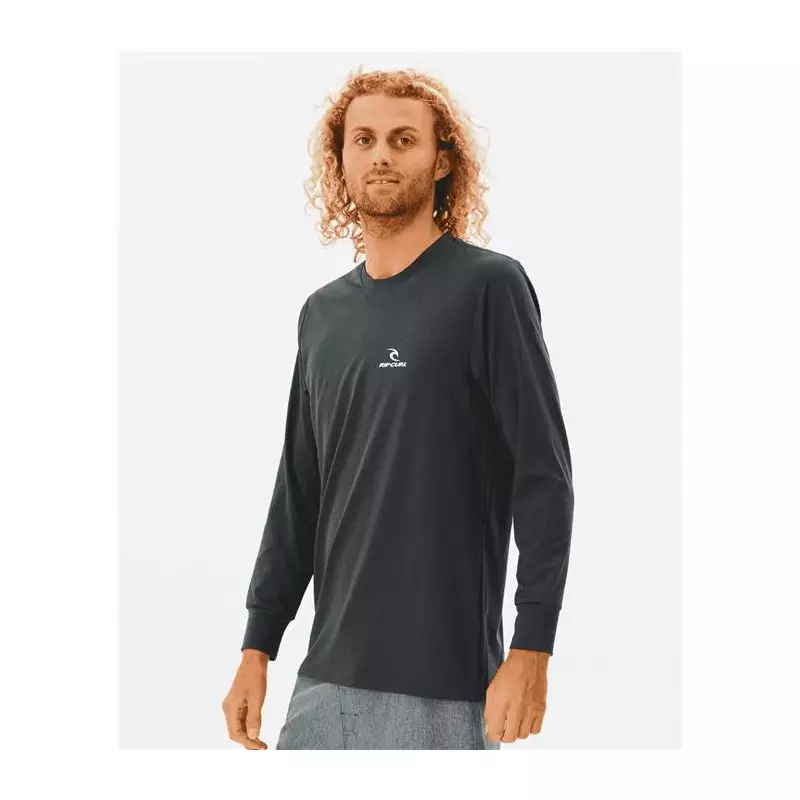 Lycra RIPCURL Search Series L/S Tee Black Marled
