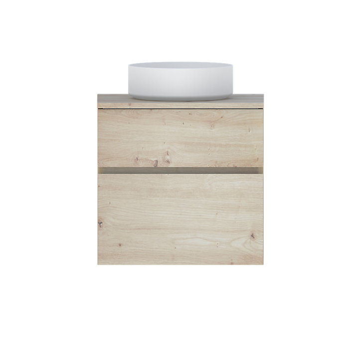 Plan de toilette Calao chêne artisan 60 cm