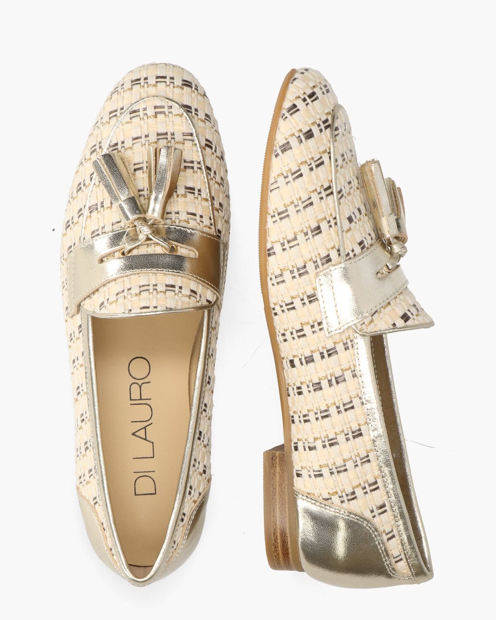 Di Lauro Weslia Multicolor/Goud Damesloafers