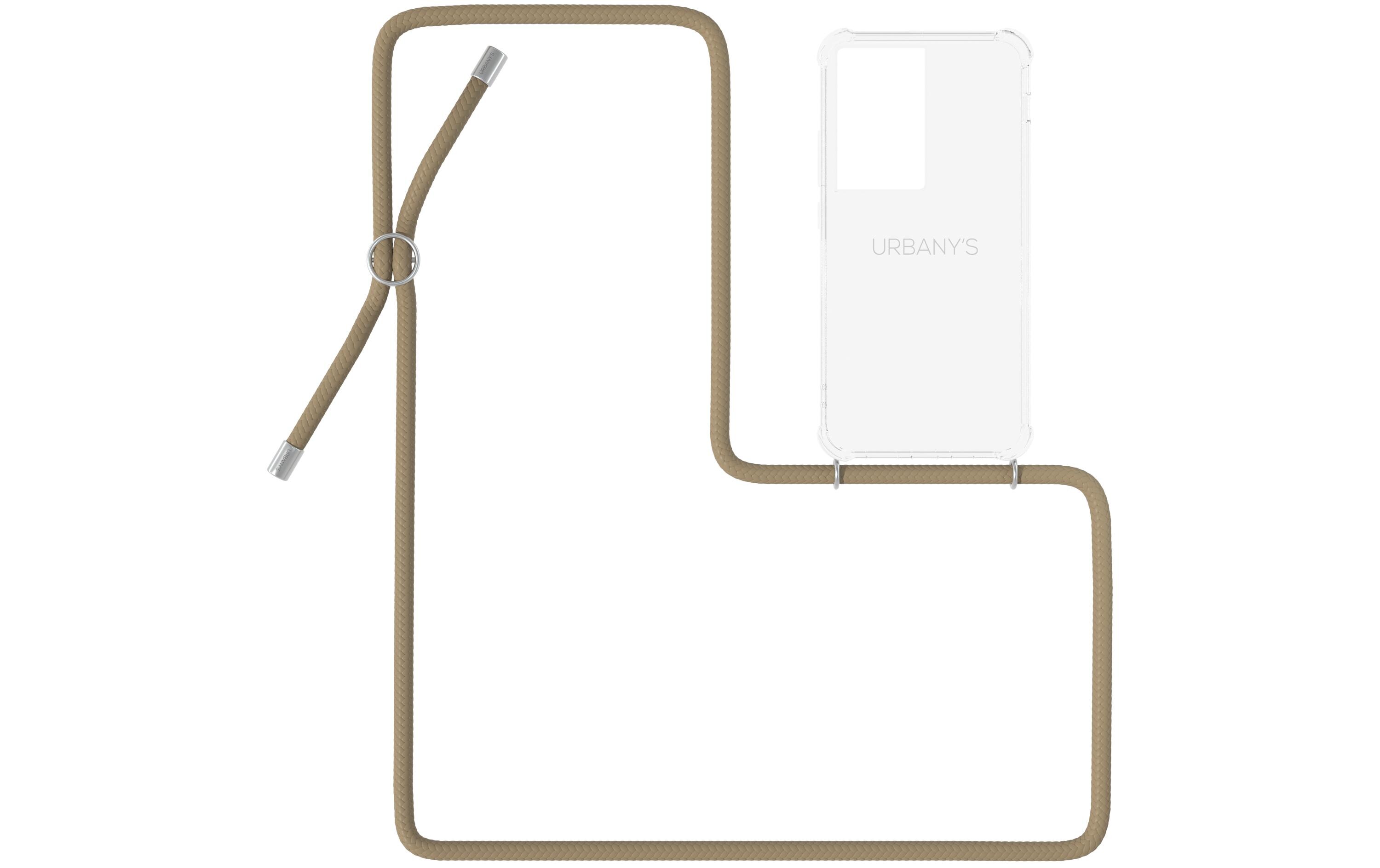 Necklace Case Galaxy S21 Ultra Beach Beauty TransparentSchutzhülle mit Handykette für das Samsung Galaxy S21 Ultra 5G