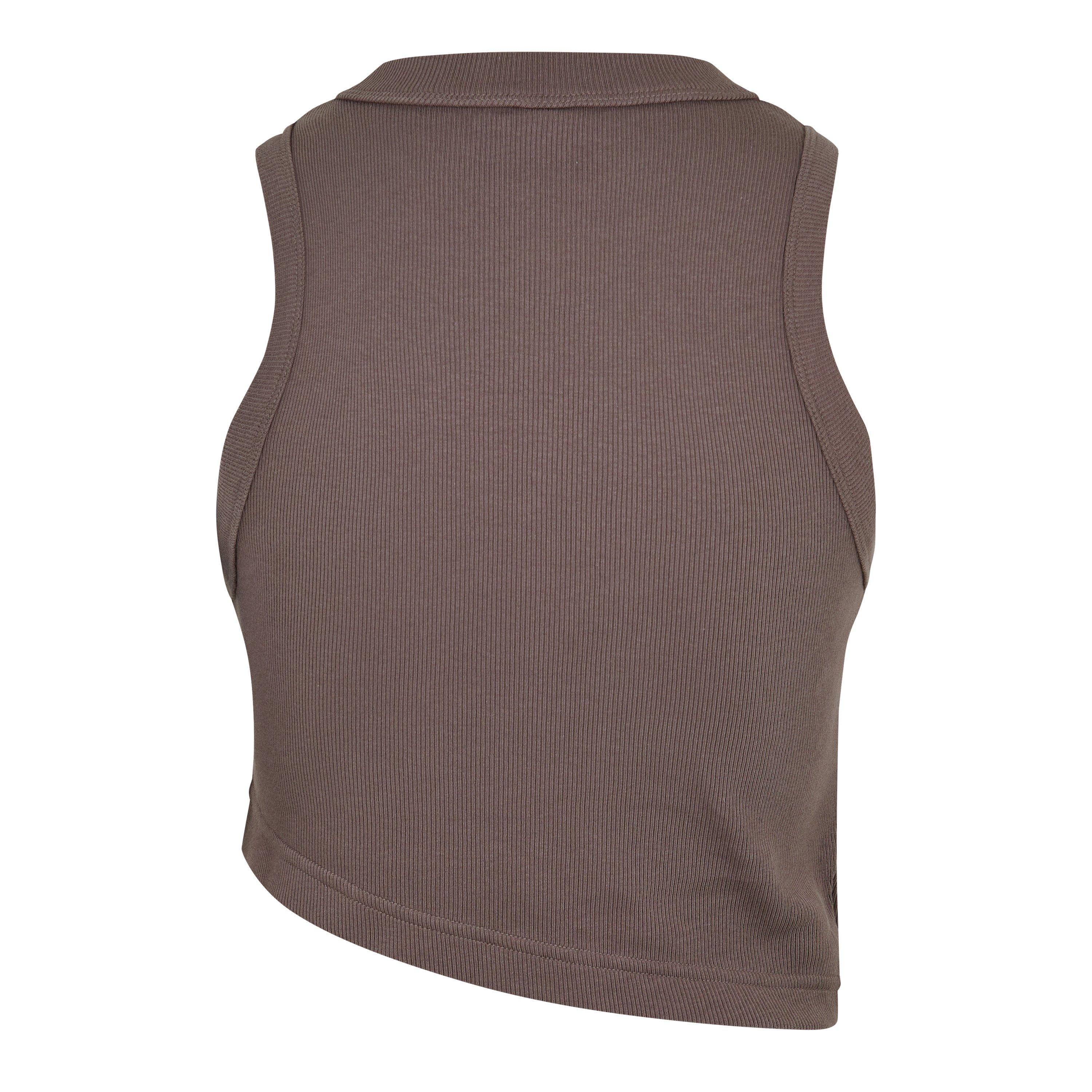 Reebok Classics Cropped Ribbed Tank Top