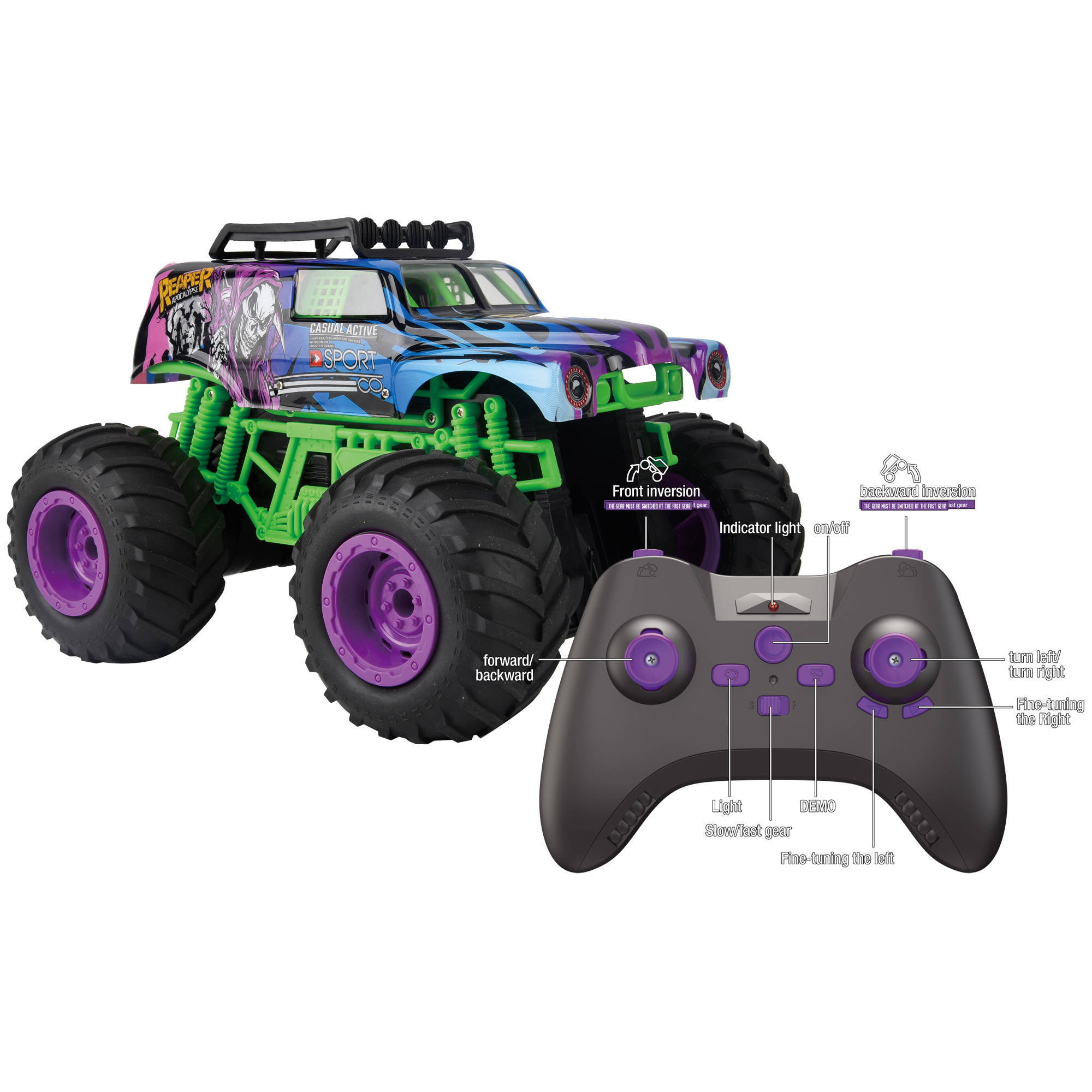 Gear2play RC Monster Reaper Monstertruck 1:12