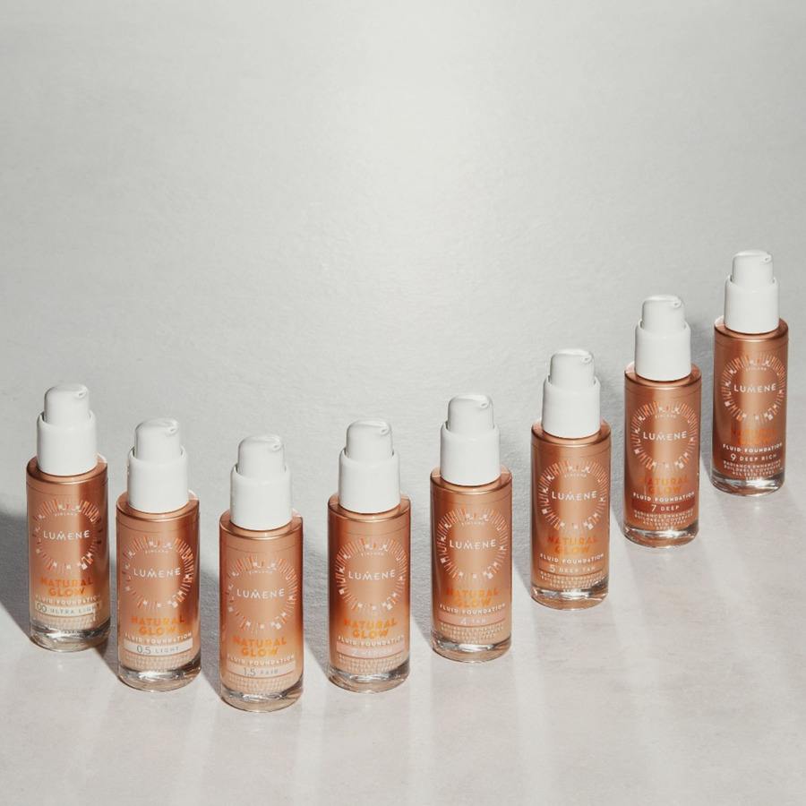 Lumene Natural Glow Fluid Foundation SPF20 2 Medium 30ml