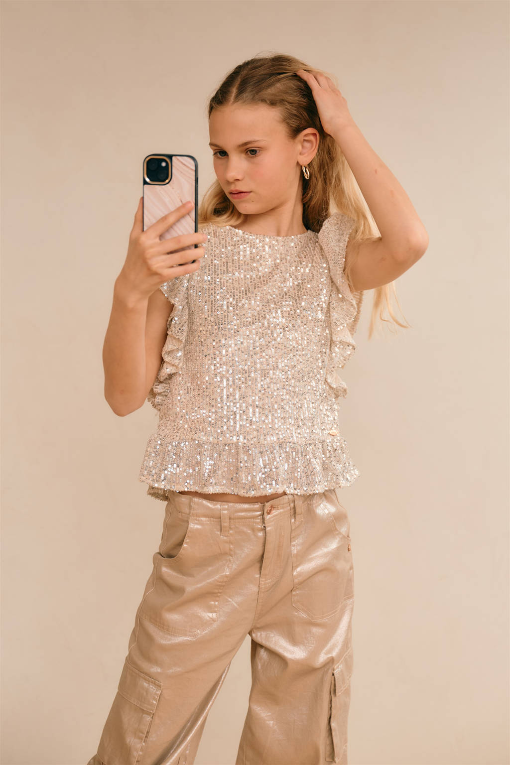 NoBell’ blousetop goud