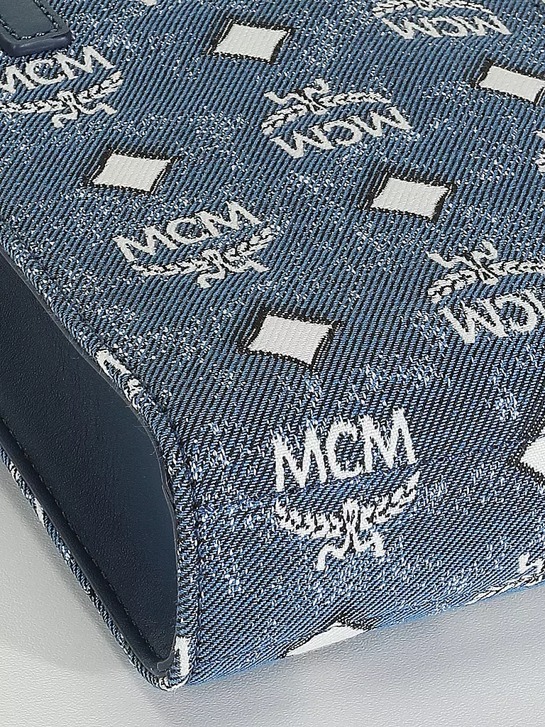 MCM Tasche - Tote Bag AREN XMini blau