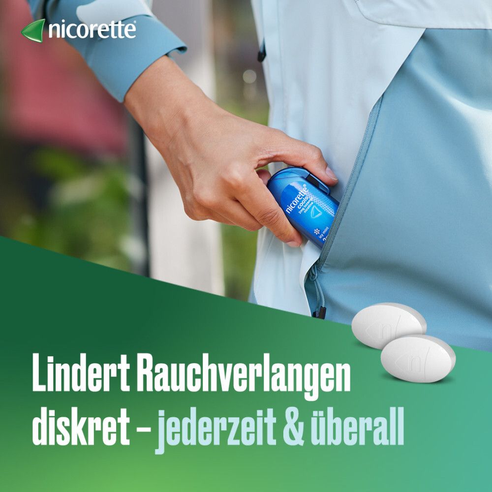 nicorette® Lutschtablette freshmint 2 mg- Jetzt 20% Rabatt sichern*
